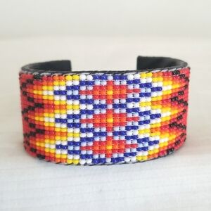 Native American Southwest Beaded Bracelet